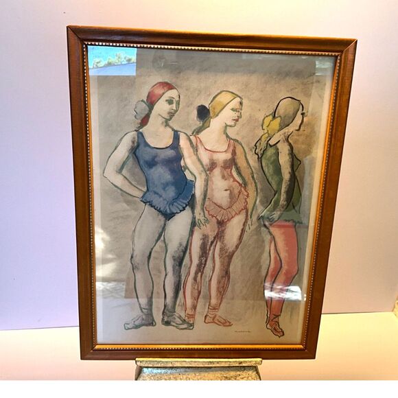 Vintage Ballerina print by Francesco Messina (1900-1995) must see! - Picture 1 of 6
